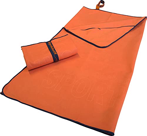 Dyckhoff Sports Towel Microfibre Orange Size 80 x 180 cm