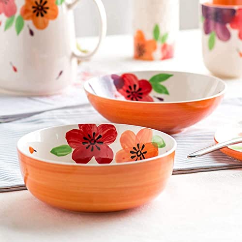 Servizio da tavola, per la casa o ristorante speciale, set da 27 pezzi, set da tavola in ceramica, set da tavola con… - immagine 8