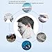 Pyhodi Tinnitus Relief Massager, Remove Ear Discomfort, Multiple Vibration, 6 Pressure Gears, Promotes Ear Health, Portable Size, Lithium Battery, for Relieving Ear Negative Pressure