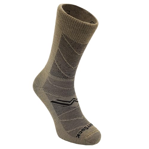 Wrightsock CoolMesh II Crew Running Socks for Men and Women – Eco-Friendly Anti Blister Socks - American Made