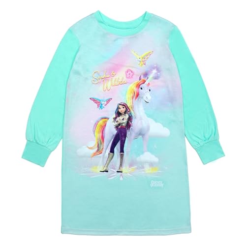 Nightgown, Soft & Cute Pajamas for Kids, LOVE UNICORN, 10