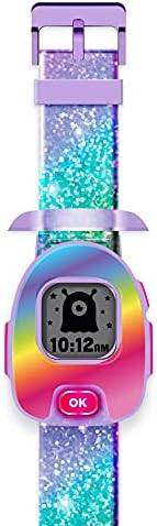PlayZoom Kids Smartwatch - Rainbow Kids Smartwatch - Learning Educational Fun Interactive Games LCD Screen Sport Digital Watch Birthday Gift for Kids Toddlers Boys Girls Fun Prints