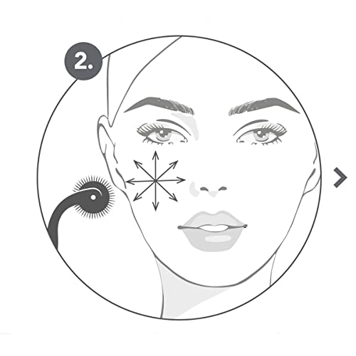 M1 SELECT NEEDLING Dermaroller 0,5mm - Anti-Aging Behandlung für zu Hause - 540 Nadeln aus medizinischem Titan