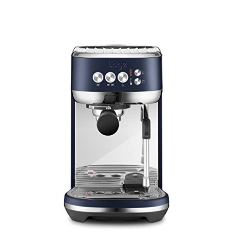 Sage SES500BSS Bambino Plus Espresso Maker, 1600 W, Damson Blue