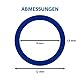ARKA PVC-Schlauch - 9/12 mm, 5 m, Blau - Robuster und flexibler Schlauch für vielseitige Anwendungen im Aquarium- und Teichbereich, langlebig