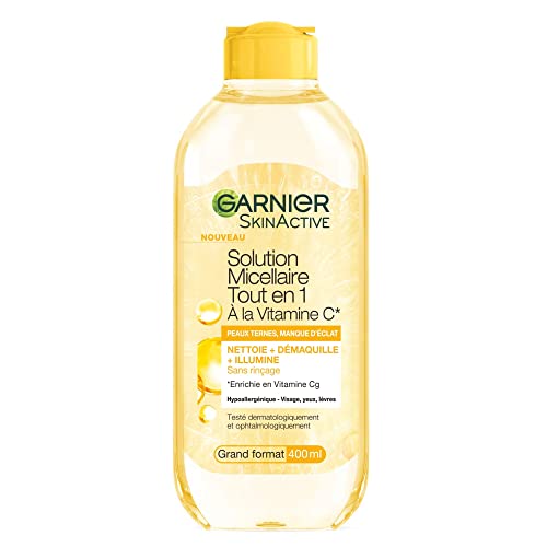 GARNIER Skin Active - Eau Micellaire Tout-En-1 - Nettoie,...