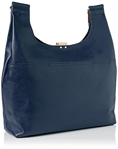 Image of Orla Kiely Embossed Flower Leather Midi Sling Bag