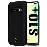 Beseller Samsung Galaxy S10 Plus Battery Case 6000mAh, Wireless External Battery Charger Rechargeable Battery Pack Protective Case for Galaxy S10 Plus(6.4'')