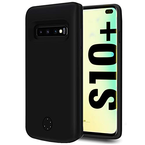 Beseller Samsung Galaxy S10 Plus Battery Case 6000mAh, External Battery Charger Rechargeable Battery Pack Protective Case for Galaxy S10 Plus(6.4 Inches)