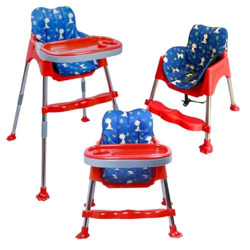 Image of My Giraffe Coco Baby High Chair, Red - Giraffe