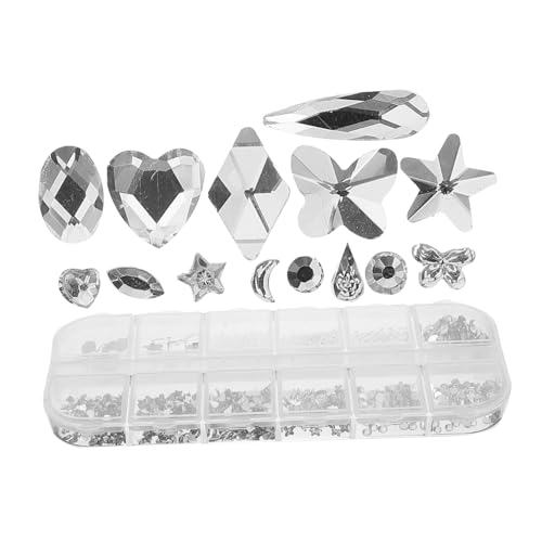 WEKADRIN ネイルチャーム 小 ネイルジェム マニキュアデコレーション け爪用 アートオーナメント 女性用 に 結婚式 プレゼント 誕生日 パーティー