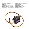 Hosyond 5 Pack MG90S Servo 9G Servo Metal Gear Micro Servo for Arduino Project RC Helicopter Planes Boat Robot Car