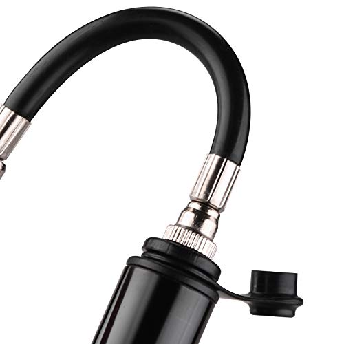 Leeofty Mini bomba de bicicleta Bomba de bicicleta 100 PSI Bomba de ar de bicicleta de alta pressão