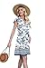 OFEEFAN Spring Summer Dresses for Women 2026 Casual Boho Sundress Fashion Elegant Classy Beach Vacation Clothes Print 5 L