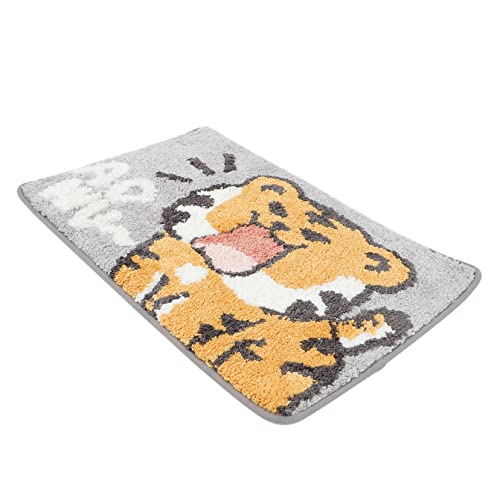 Hoement Jahr Der Tiger-Cartoon-fußmatte Fußmatte des Neuen Jahres Badezimmer Duschmatte Waschbare...