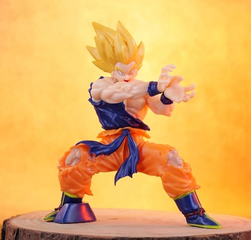 Image of Goku Action Figure 16 CM Dragon Ball Anime Collectible Collectibles | PVC Action Figure for Fans & Adults - Goku - 16 CM