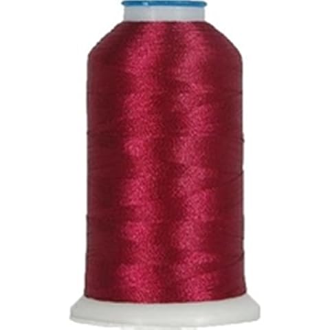 Burgundy Rayon Viscose Embroidery Thread, 2500m Cover