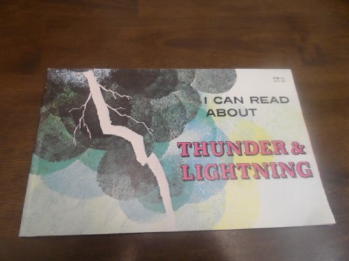 I Can Read About Thunder and Lightning 0893752177 Book Cover