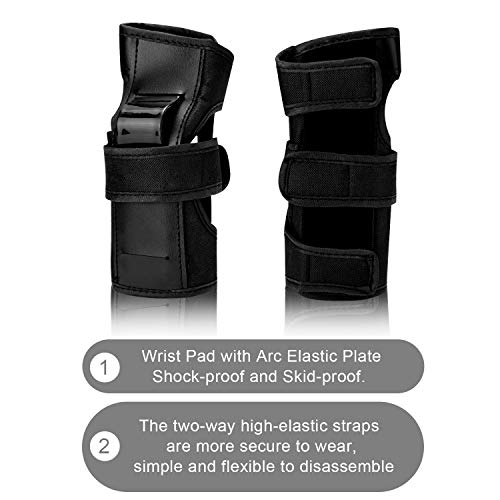 image for sphaiya Youth/Adult Protective Gear Set Knee Pad Elbow Pads Guards Pro