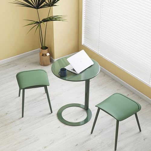 Mesa auxiliar en forma de C para cenar en el sofá cómodamente 4
