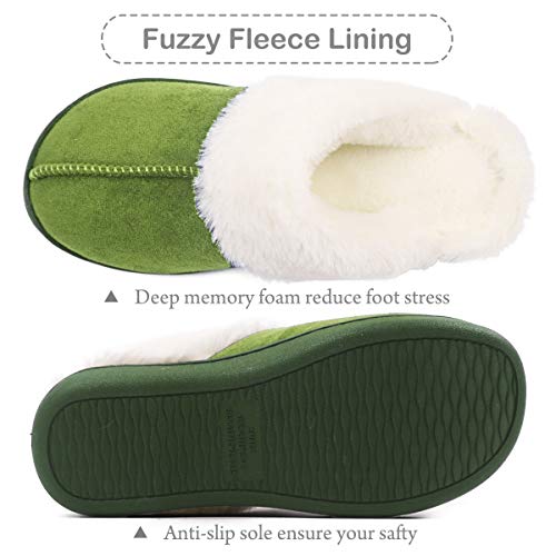 Caramella Bubble Women Slippers House Shoes : Fuzzy Fur Memory Foam Non Slip Slipper - Indoor Outdoor Ladies Maternity Home Slide4