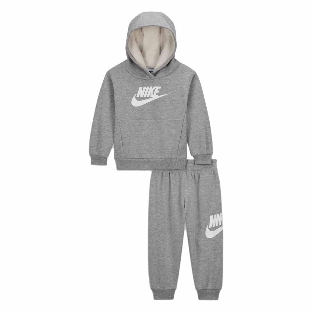 Nike Unisex Toddler Grey Kids Club Fleece Tracksuit In 18 Months By Childsplay Clothing