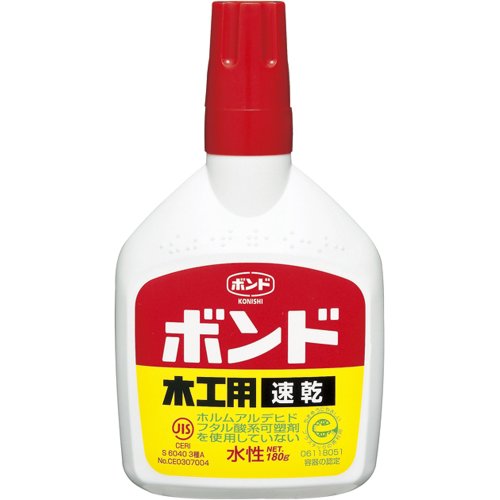 Amazon | ボンド 木工用速乾 180g(ボトル) #10832 | 接着剤 | 産業
