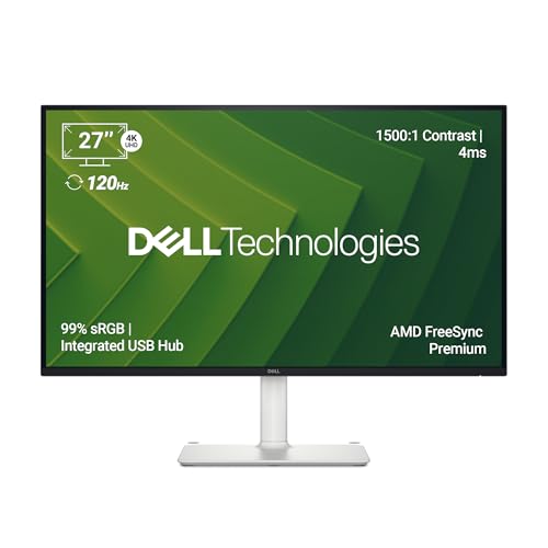 Dell S2725QC 27 inch /68.58 cm USB-C Monitor|Titan Grey|IPS 120Hz
