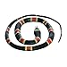Aurora® Toys Timeless Habitat™ Coiled Coral Snake Toy - Imaginative Play - Unplugged Play - Black & Red 48 Inches