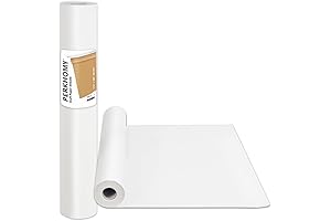 PerkHomy White Kraft Paper Roll: Ideal for Versatile Creative Expressions