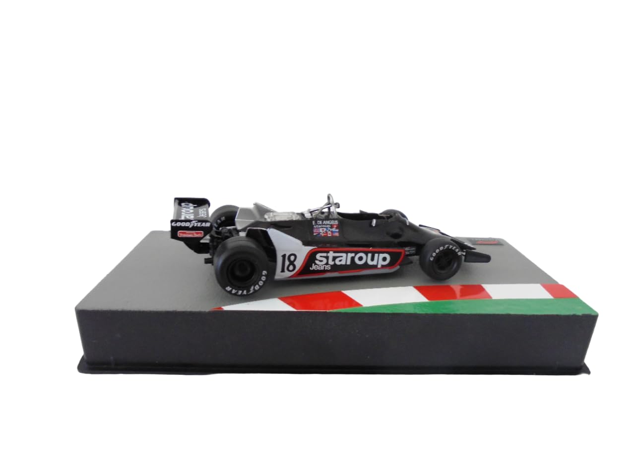 OPO 10 - Formula 1 1/43 model car compatible with SHADOW DN9B Elio De Angelis 1979 - FD221, Multicolor - Image 4