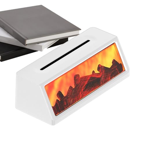 Umidificatore a, Diffusori per aromaterapia - Umidificatore d'aria a forma di stufa, Aria a forma di stufa a carbone | Spegnimento automatico senza acqua con fiamma ad ultrasuoni per l'ufficio