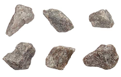 Image of EISCO 6PK Raw Quartzite, Metamorphic Rock Specimens - Approx. 1 inch - Geologist Selected & Hand Processed - Great for Science Classrooms - Class Pack