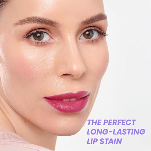 Image of Wonderskin Wonder Blading Lip Stain Peel Off and Reveal Kit - Long Lasting, Waterproof Nude Lip Tint, Transfer Proof Natural Makeup Stain Kit (Adore)