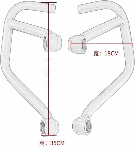 Barres de protection MT-09 en acier robuste pour Tracer 900