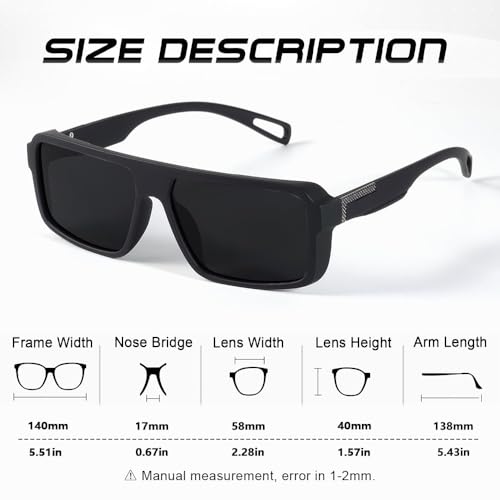 Polarized Sunglasses for Mens and Womens, Sun glasses for Driving Cycling Fishing2