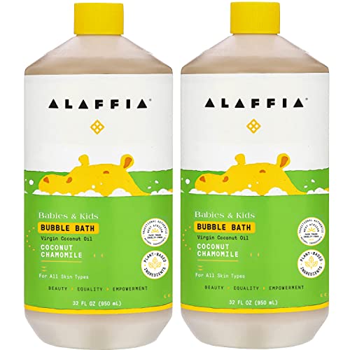 Alaffia Coconut Chamomile Bubble Bath (2-Pack)