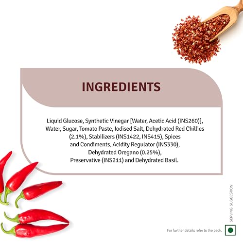 Image of VEEBA Sauces, Chilli Oregano Sauce, 350Gram