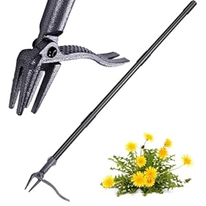 Poskena Unkrautstecher mit Vier Backen