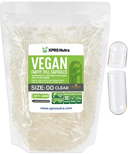 Vegetarian Capsules Size 00