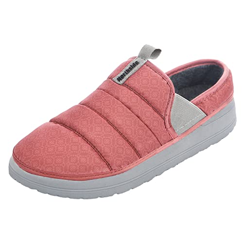 Northside Womens Rainier Camp Slipper - Indoor Outdoor Shoes Plush Slip-on Camping Slippers Cozy Camping
