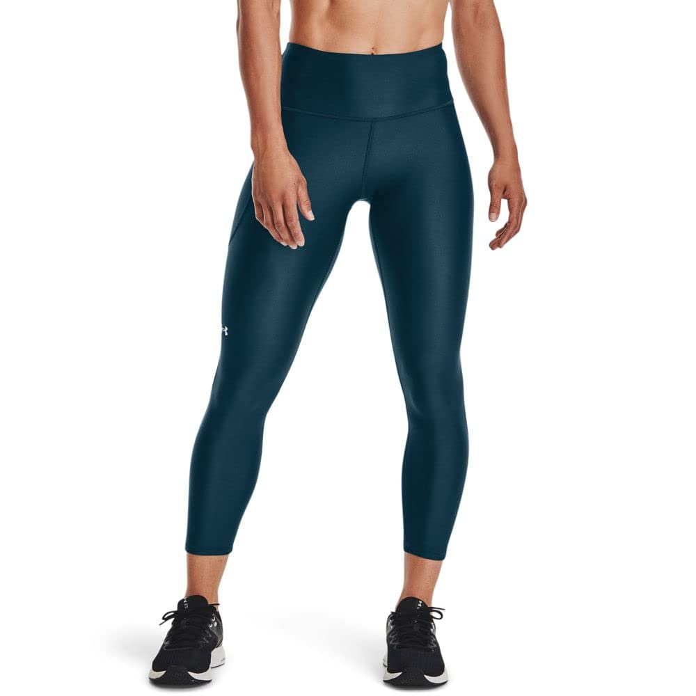 Under Armour HG Armour Hi Ankle Leg Leggings für Damen, Blue Note (413)/White, M