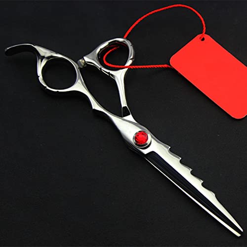 Haarschneiden, professionelle 6 Zoll Deutschland 440c Make-up-Schere Schneiden Friseur Haarschneider Schere Friseur von