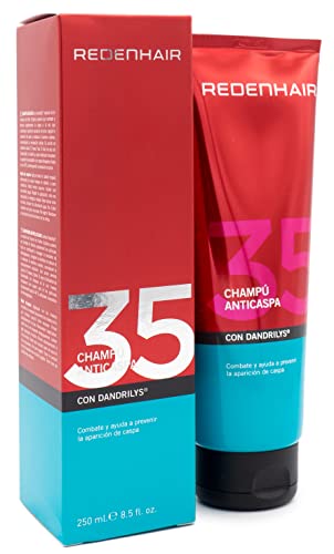 REDENHAIR - Anti-Schuppen Shampoo - Schuppen-Eliminator - Anti-Pyriasis - Haarpflege - Haarpflege - Haar-Feuchtigkeitscreme - Verhindert das erneute Auftreten von Schuppen - 250 ml