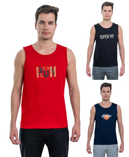 Image of Lux Cozi Men's Printed Regular Fit Vest