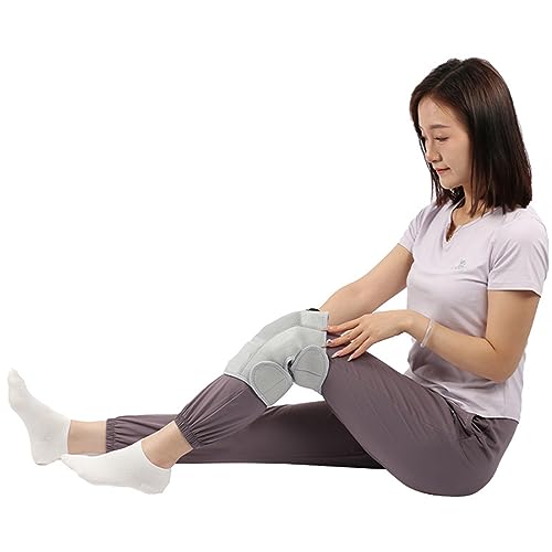 Masajeador térmico para rodilla HURRISE con masaje cómodo, ajuste fácil y bolsillo de malla miniatura 2