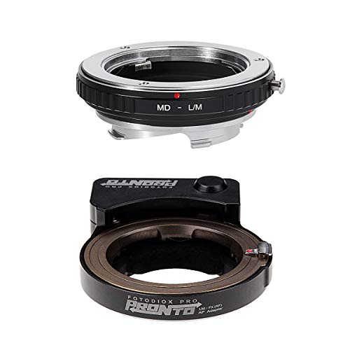 Fotodiox LM-FXRF-PRN + K&F Concept KF-SRM2 (ミノルタMD/MCレンズ用) マウントアダプター セット