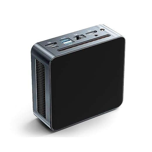 Namolit Mini PC Windows 11 32GB RAM 1TB SSD Mini Computador Desktop AMD Ryzen R5 5600H Processador 6 Cores 12 Threads Suporte 8K 60Hz WIFI6 BT5.2