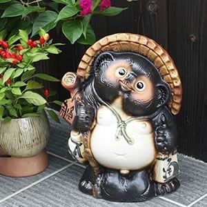 信楽焼　たぬきの置物　タヌキ　一本狸 信楽焼 たぬきの置物 タヌキ 一本狸