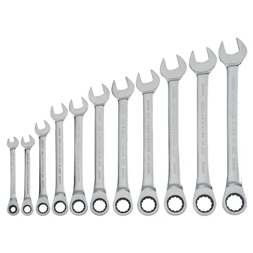 CRAFTSMAN Ratcheting Wrench Set, Metric, 11-Piece (CMMT87021)